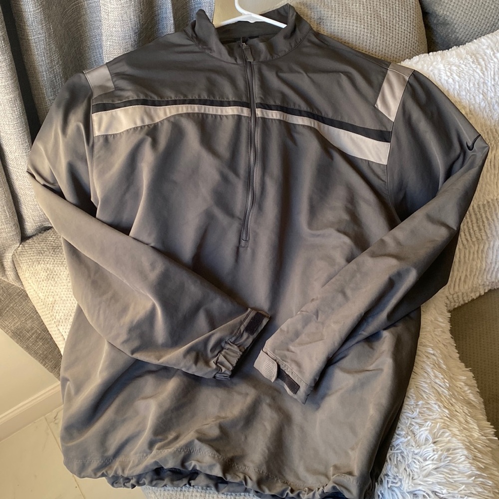 Grey Nike Golf Jacket